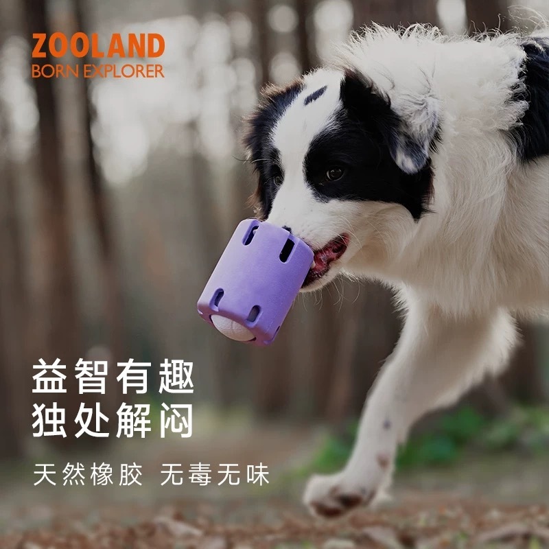 ZOOLAND宠物益智玩具 天然橡胶无毒无味