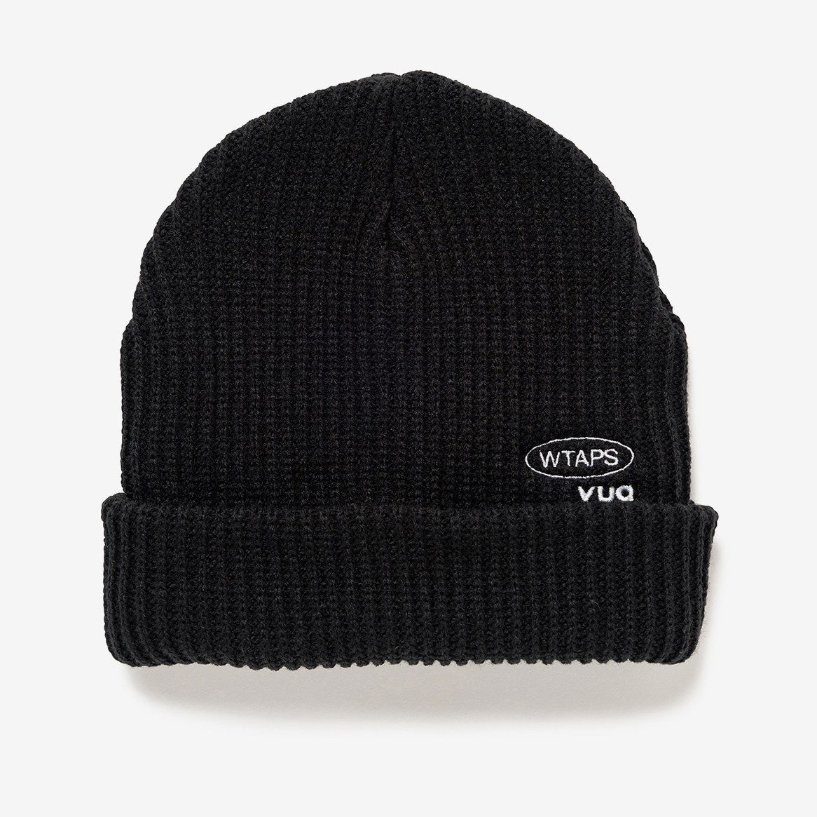 -(B3c04)-WTAPS BEANIE 05/BEANIE/ACRYLIC 毛帽 橄欖綠/黑色-242MADT-HT05