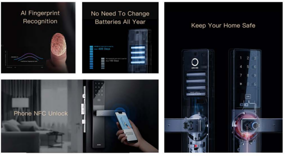 ORVIBO 智能門鎖C1  (包送貨連基本安裝#)