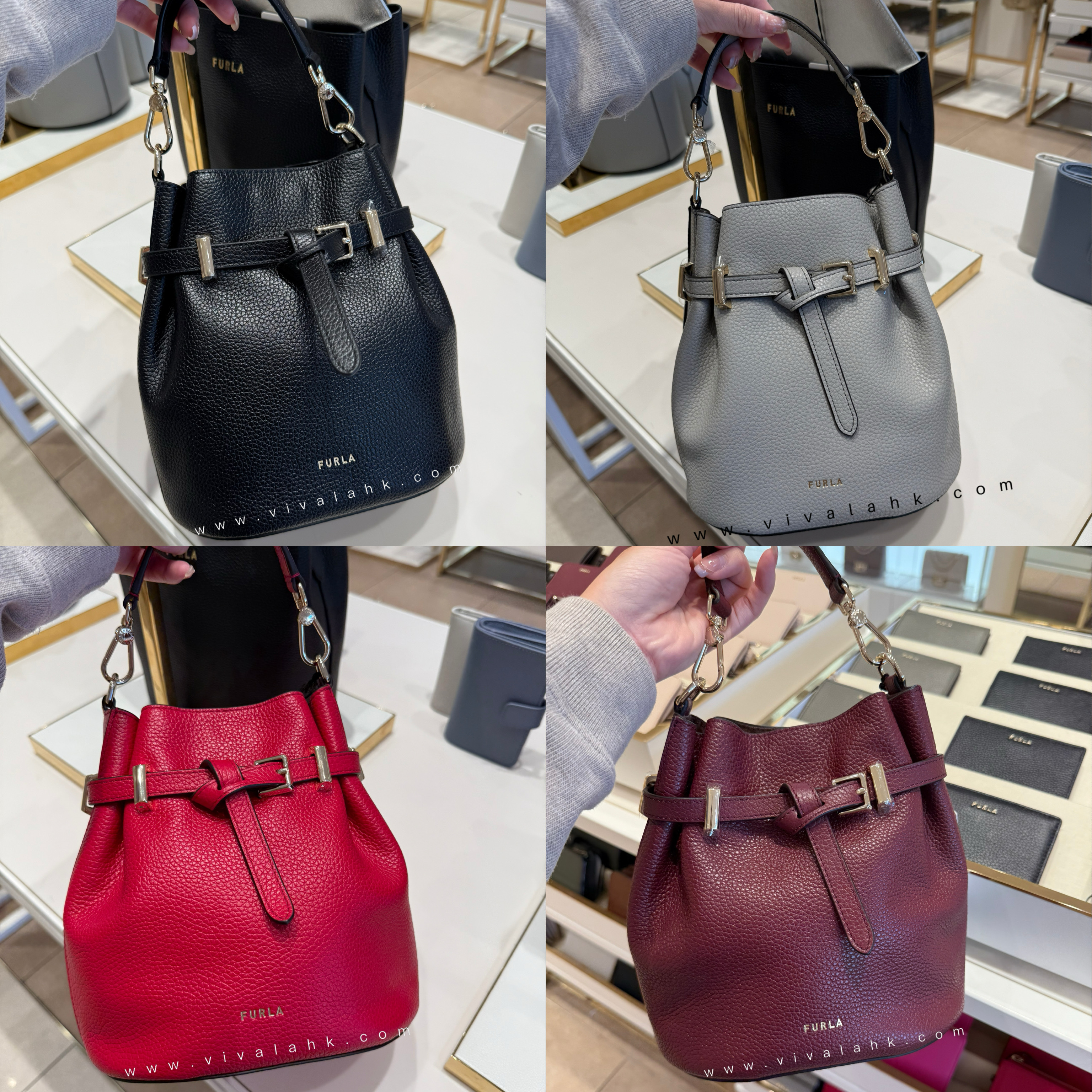 Furla - Aura 水桶袋 (WE00654 BX0305)