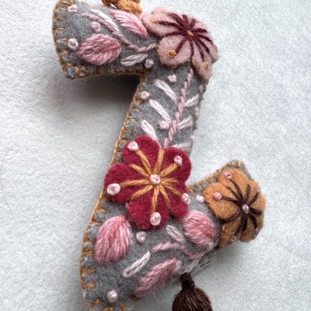 Z | 字母吊飾 (流蘇款)