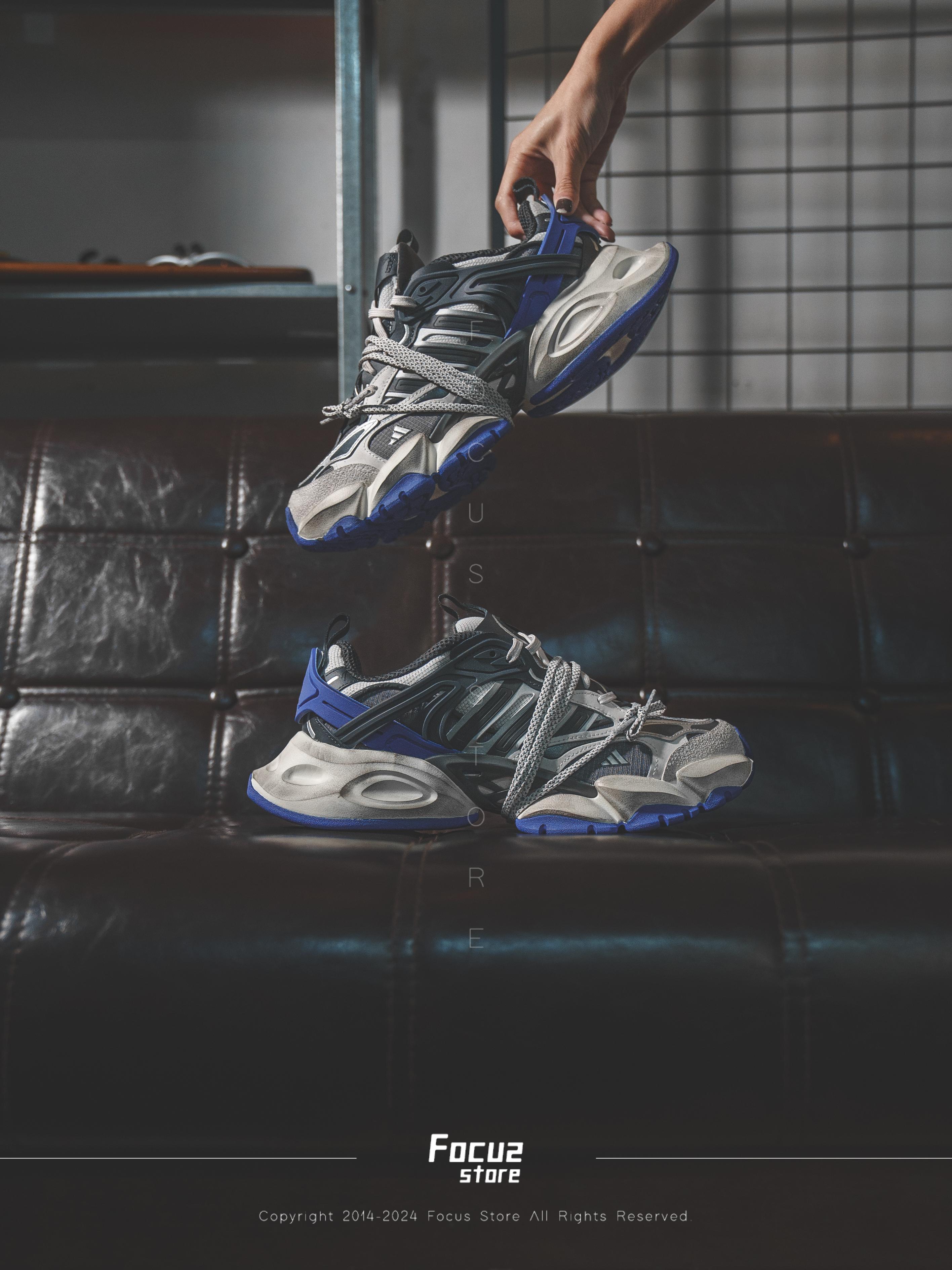 【Focus Store】預購 Adidas XLG Runner Deluxe "Grey Blue" 灰藍 JS1589