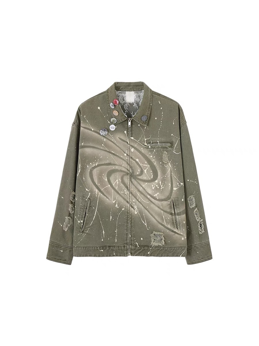 CONP 太陽系螺旋蕾絲夾克