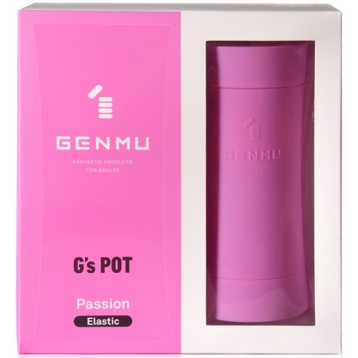 Genmu G's Pot 優質矽膠超軟柔飛機杯 紫色