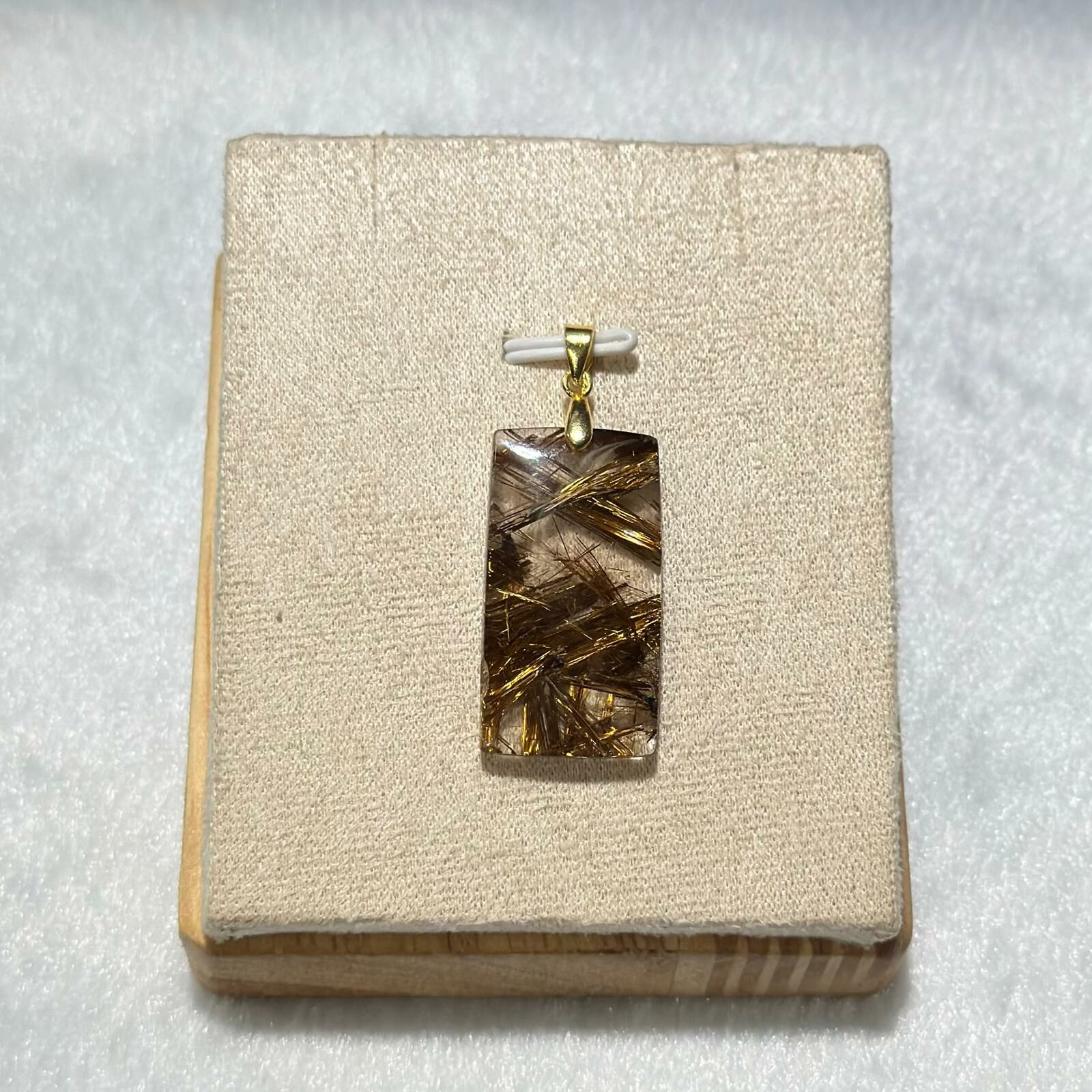 銅鈦晶吊飾 (#01)