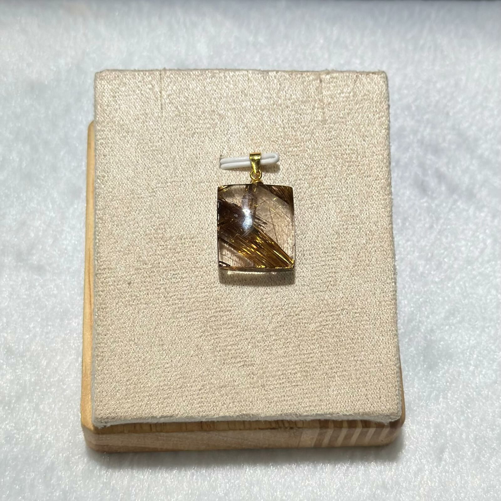 銅鈦晶吊飾 (#02)