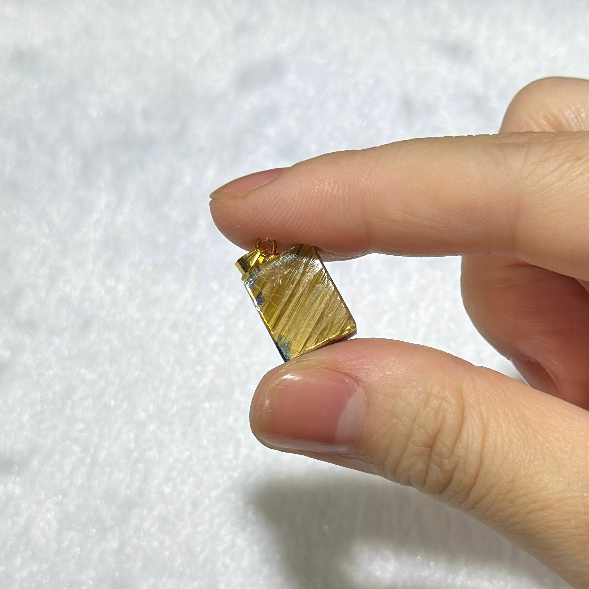 含鈦根 ✨ 金鈦晶吊墜