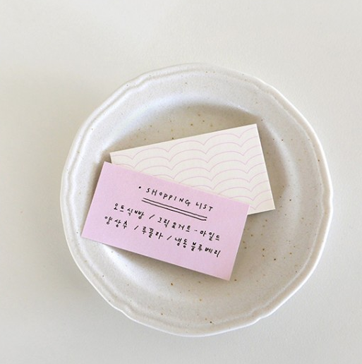 便利貼 Daily Plan no.54｜ SUATELIER 韓國