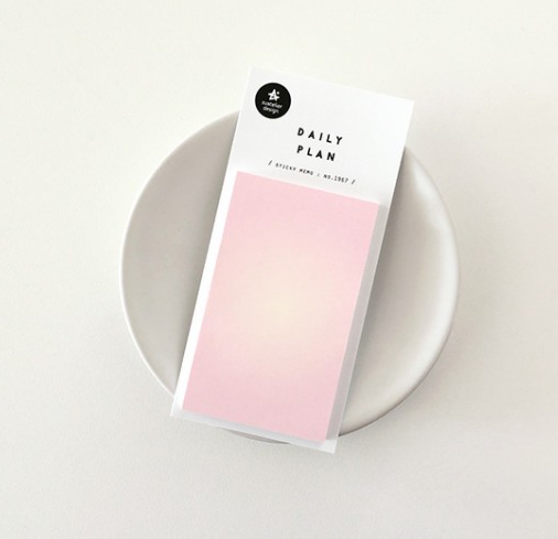 便利貼 Daily Plan no.53｜ SUATELIER 韓國