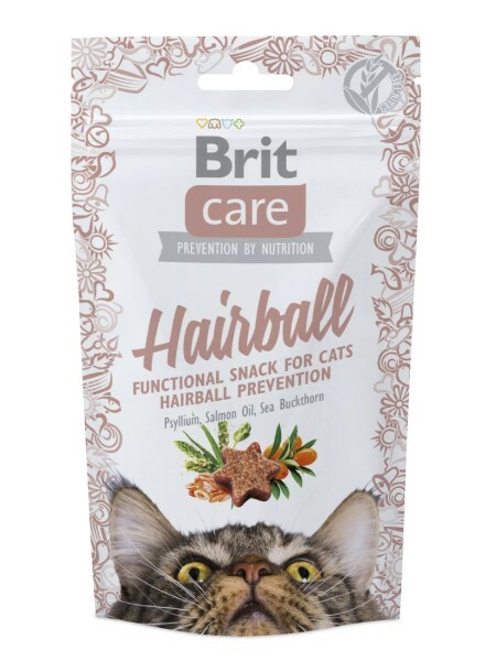 捷克 Brit 關護系列  貓去毛球小食 50g