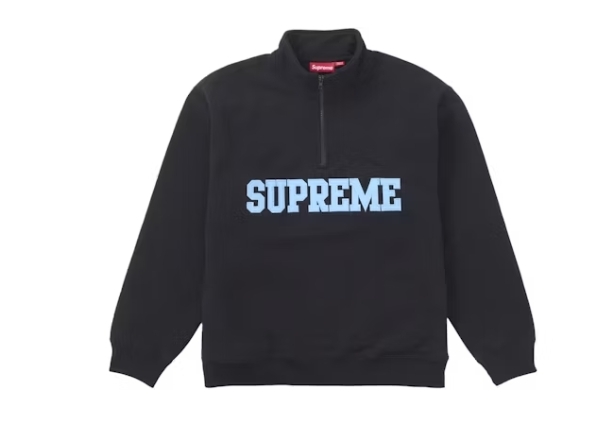 {現貨} Supreme FW24 Collegiate Half Zip Pullover