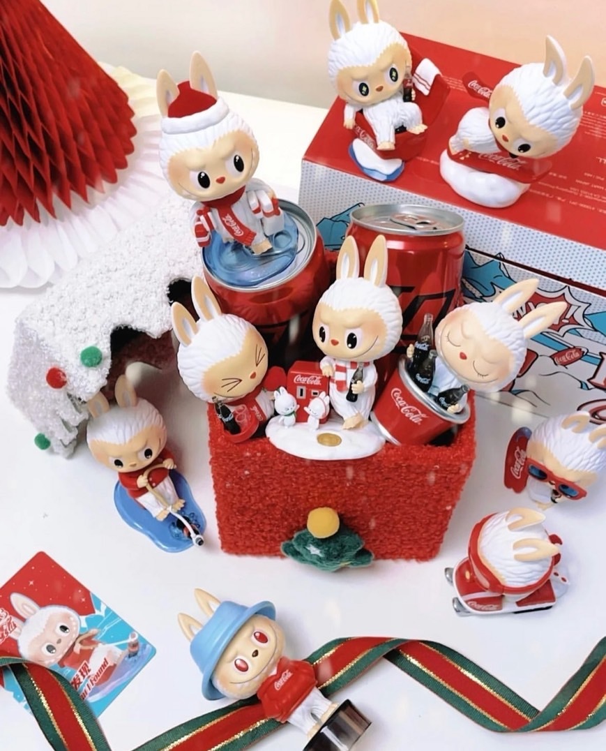 POPMART 泡泡瑪特 THE MONSTERS Labubu 可口可樂系列 雪人 公仔 盲盒 共10款+1款隱藏版