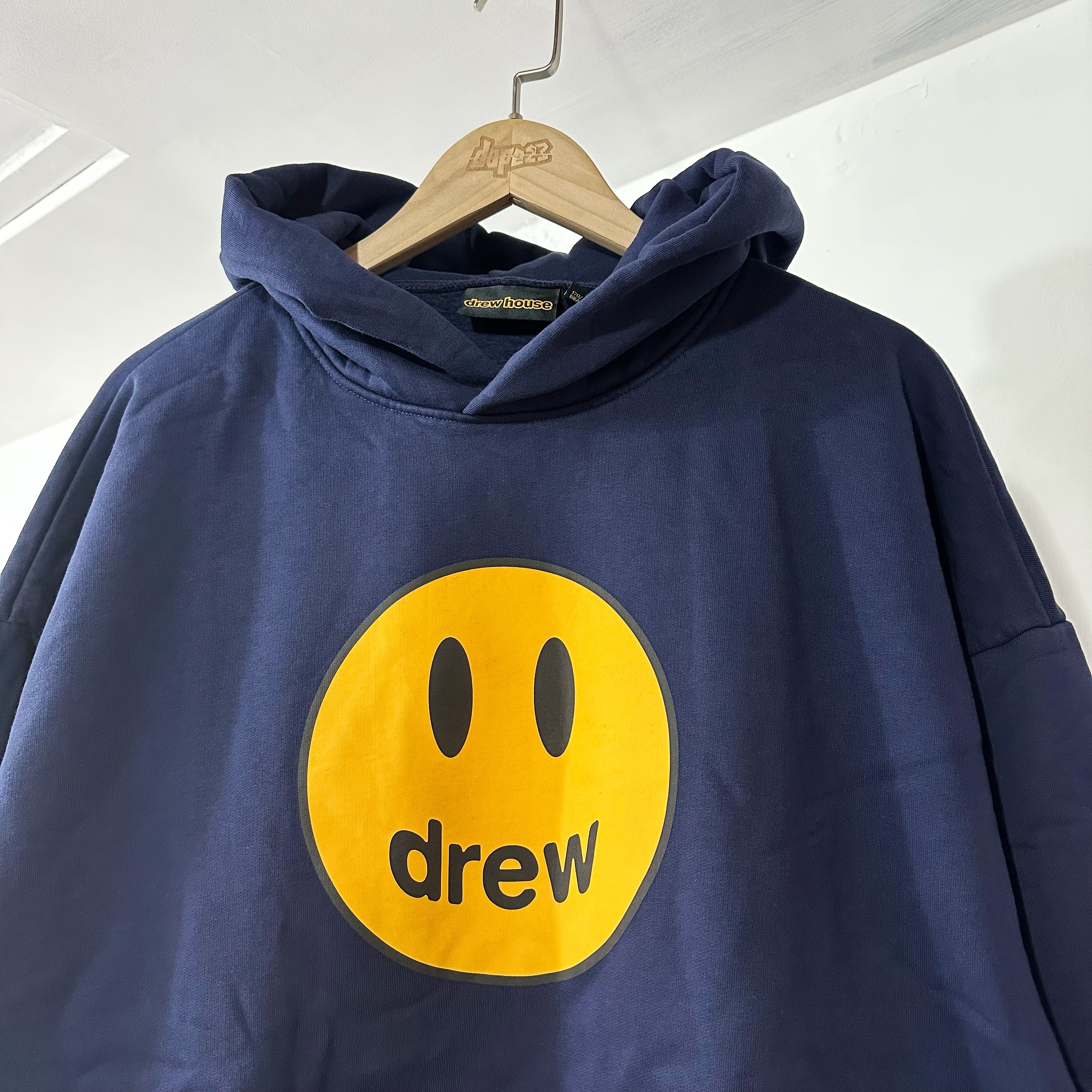 Drew House Mascot SS Hoodie Dark Navy 深藍