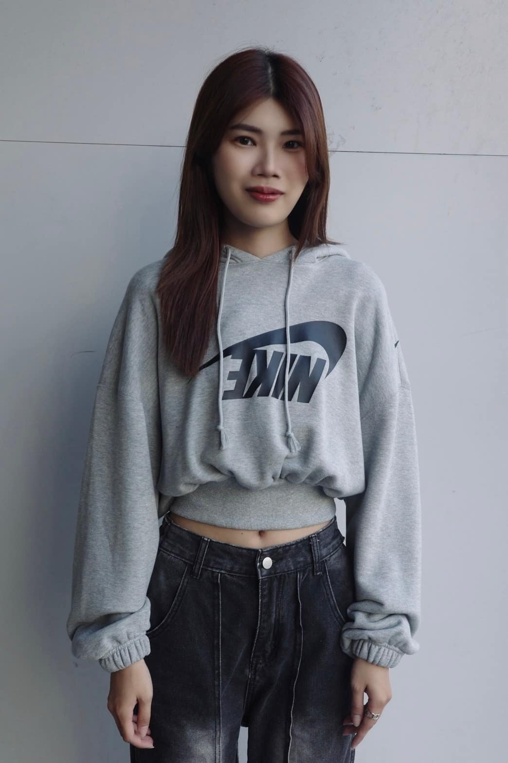 NIKE NSW 反轉倒勾 LOG 短版連帽帽T 黑色 (FV7778-010) / 灰色(FV7778-063)