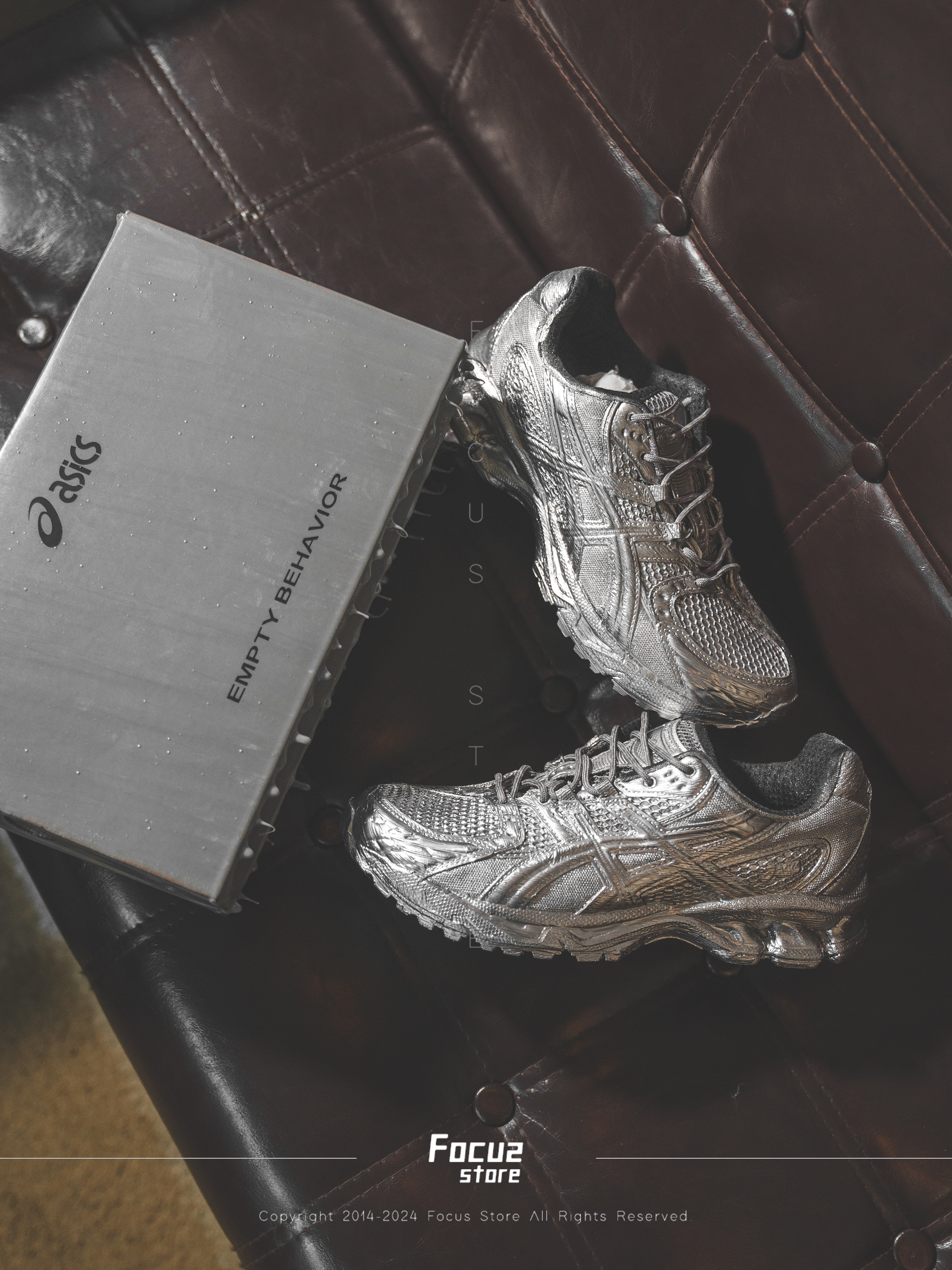【Focus Store】預購 Empty Behavior x Asics GEL-Nimbus 10.1 "Liquid Silver" 液態銀 1203A543-500EB