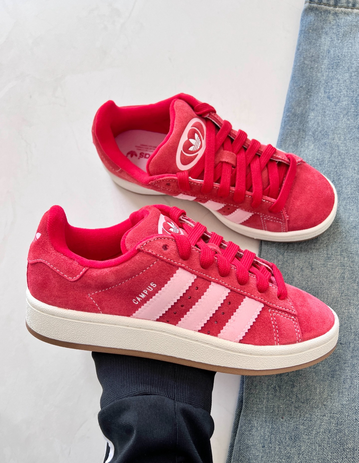 Adidas Originals Campus 00s 正紅色 紅粉色 麂皮 復古 麵包鞋 H03477/預購