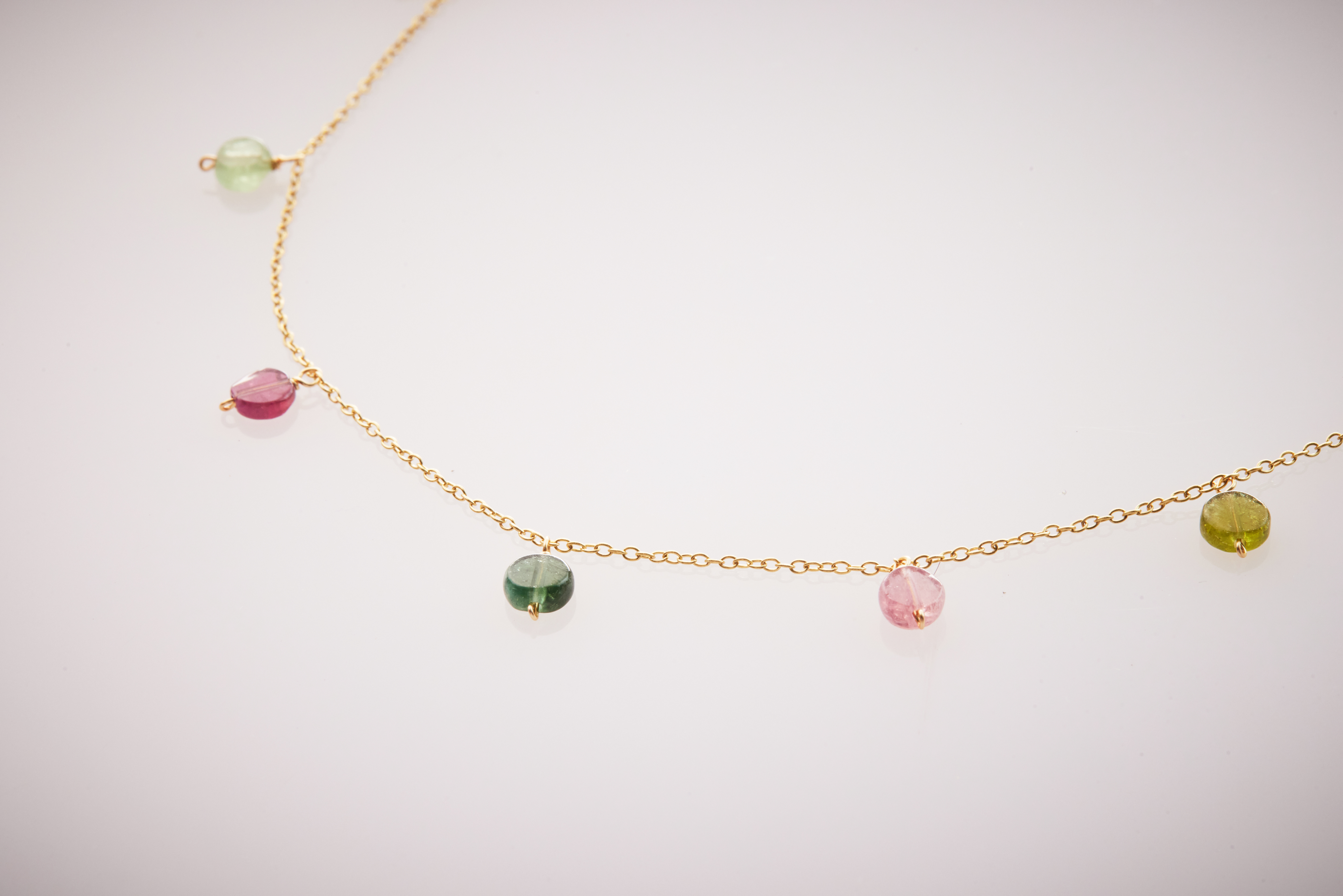 N803  |純銀繽紛水晶項鍊