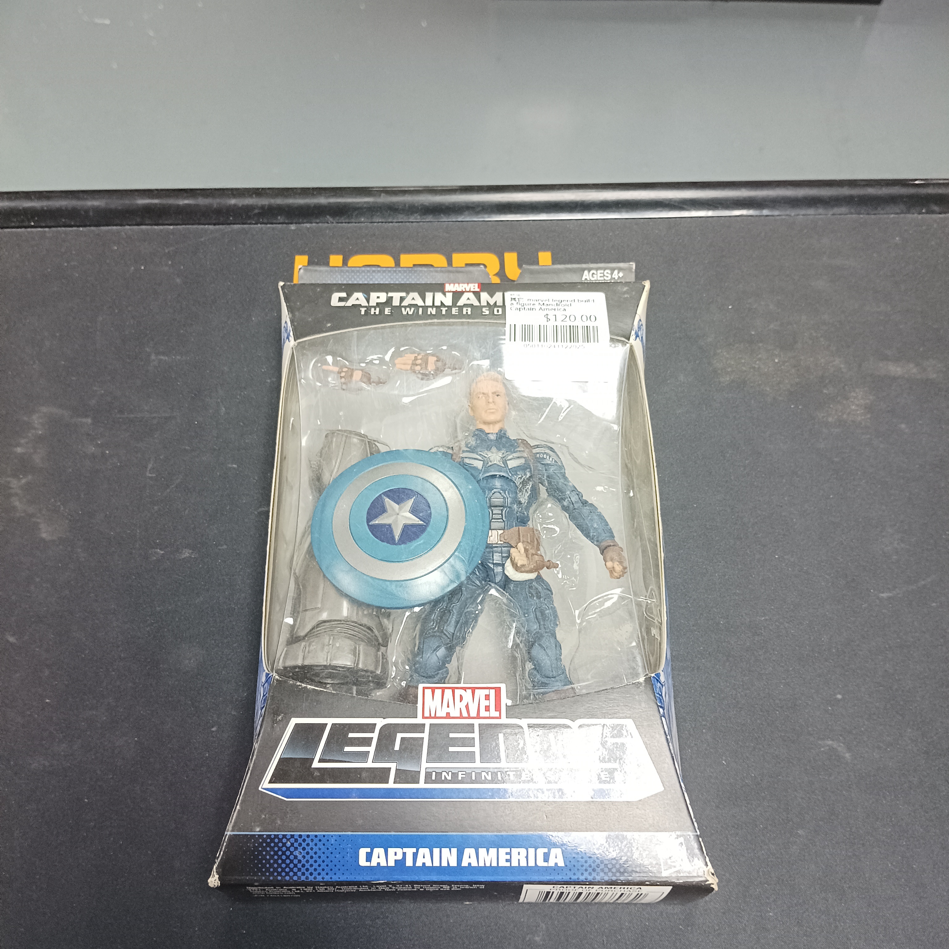 寄賣-其它-marvel legend build a figure Mandroid Captain America