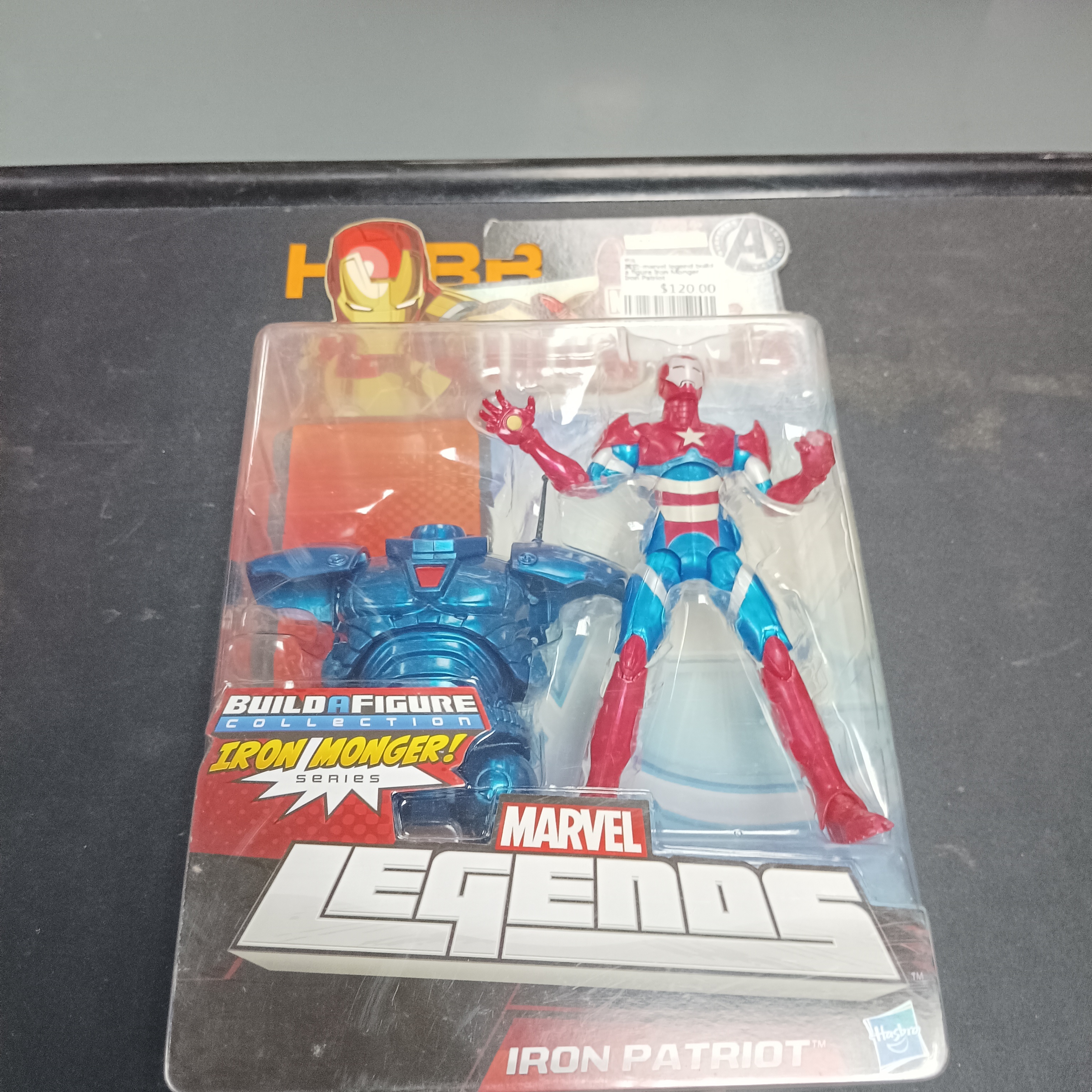 寄賣-其它-marvel legend build a figure Iron Monger Iron Patriot