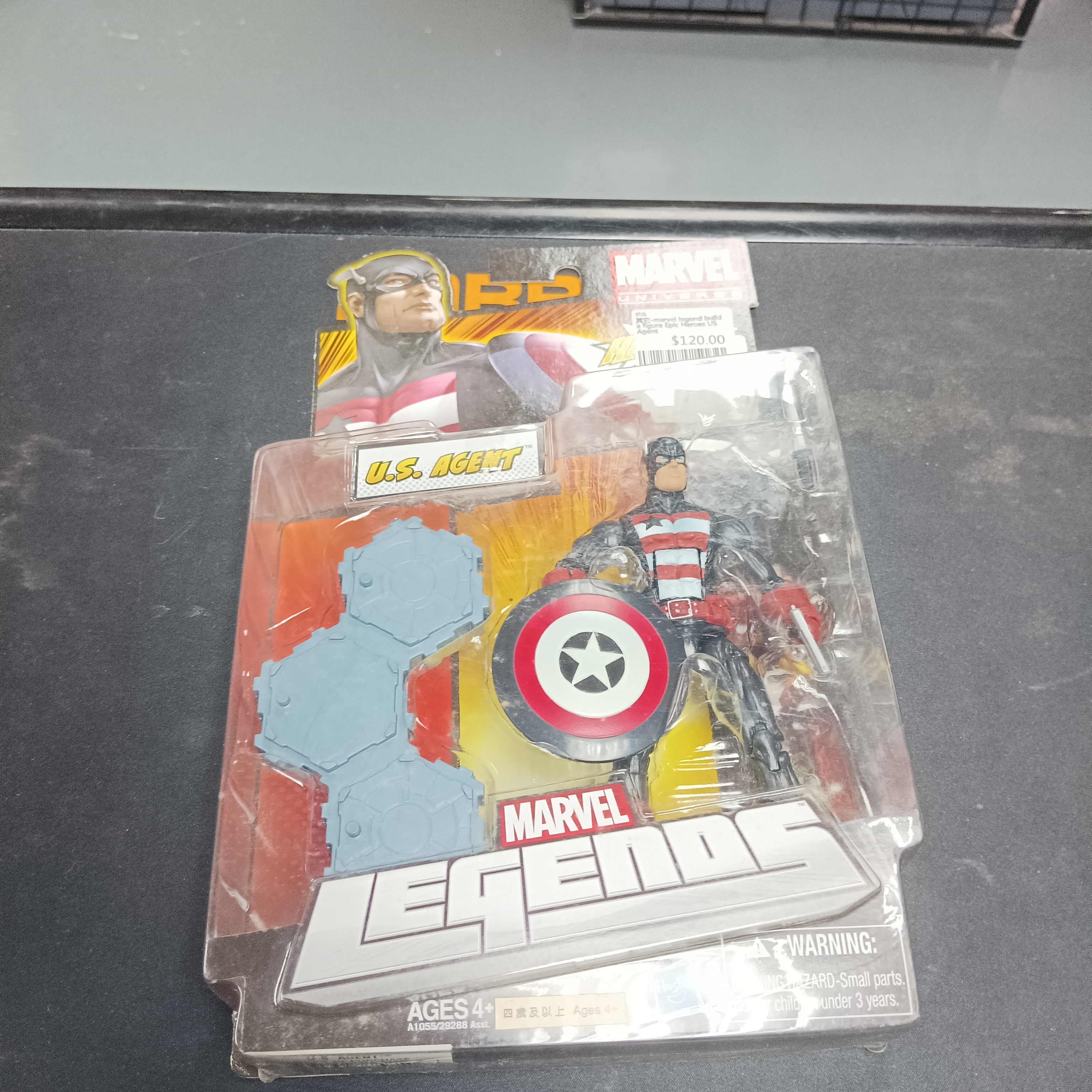 寄賣-其它-marvel legend build a figure Epic Heroes US Agent