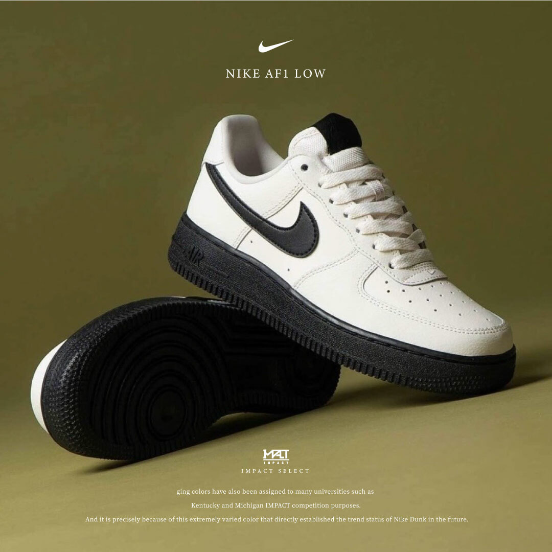 Nike AF1 Low 黑白撞色 冰炫風配色 HJ7180-030