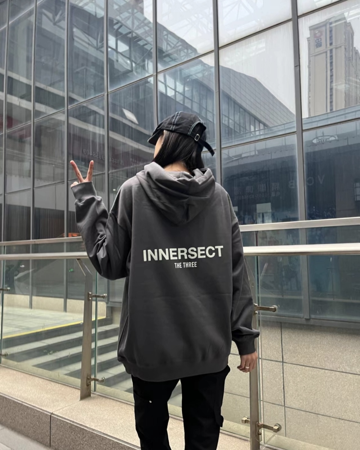 【現貨】EDC Innersect 三生萬物 24FW 經典Logo 純色 帽T 四色