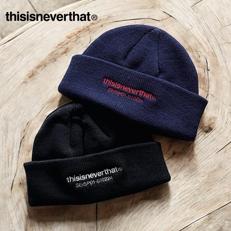 Thisisneverthat 經典Logo  毛帽/短毛帽🔥 |限時折扣|