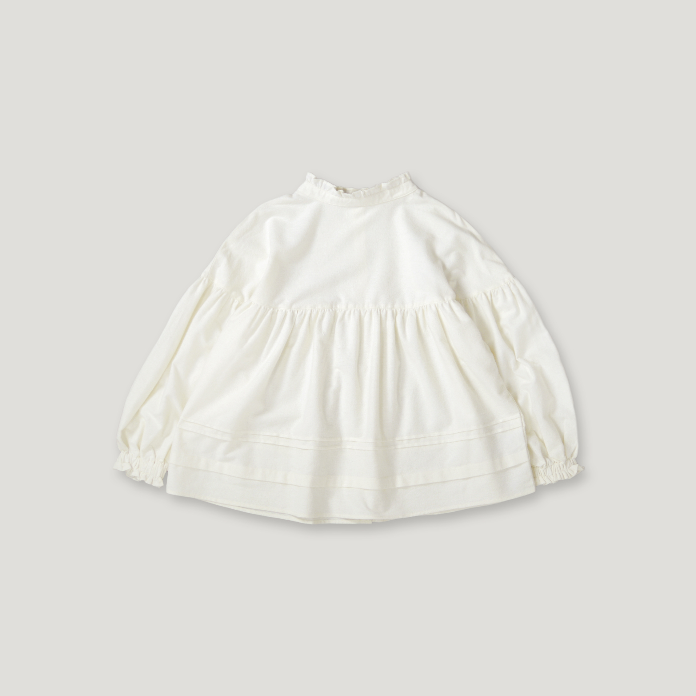 J.P.L. 褶邊領磨毛牛津紡箱型襯衫 ╭ 3色 ╮