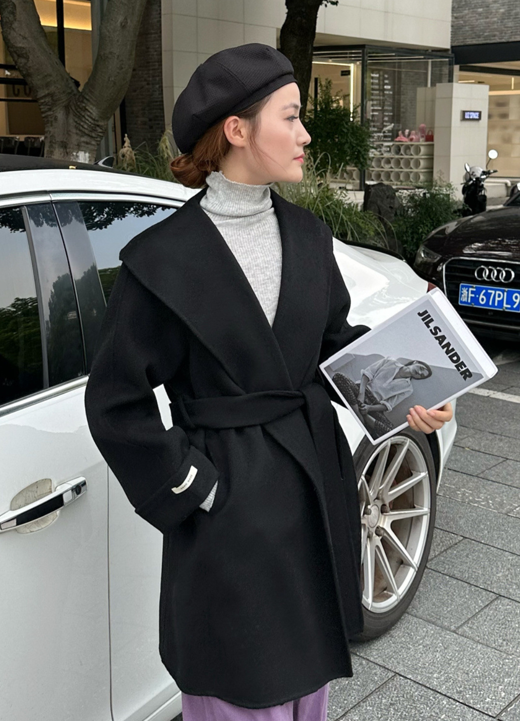 ᴷᴼᴿᴱᴬ 正韓🇰🇷高端大翻領中長款雙面羊毛大衣（三色）