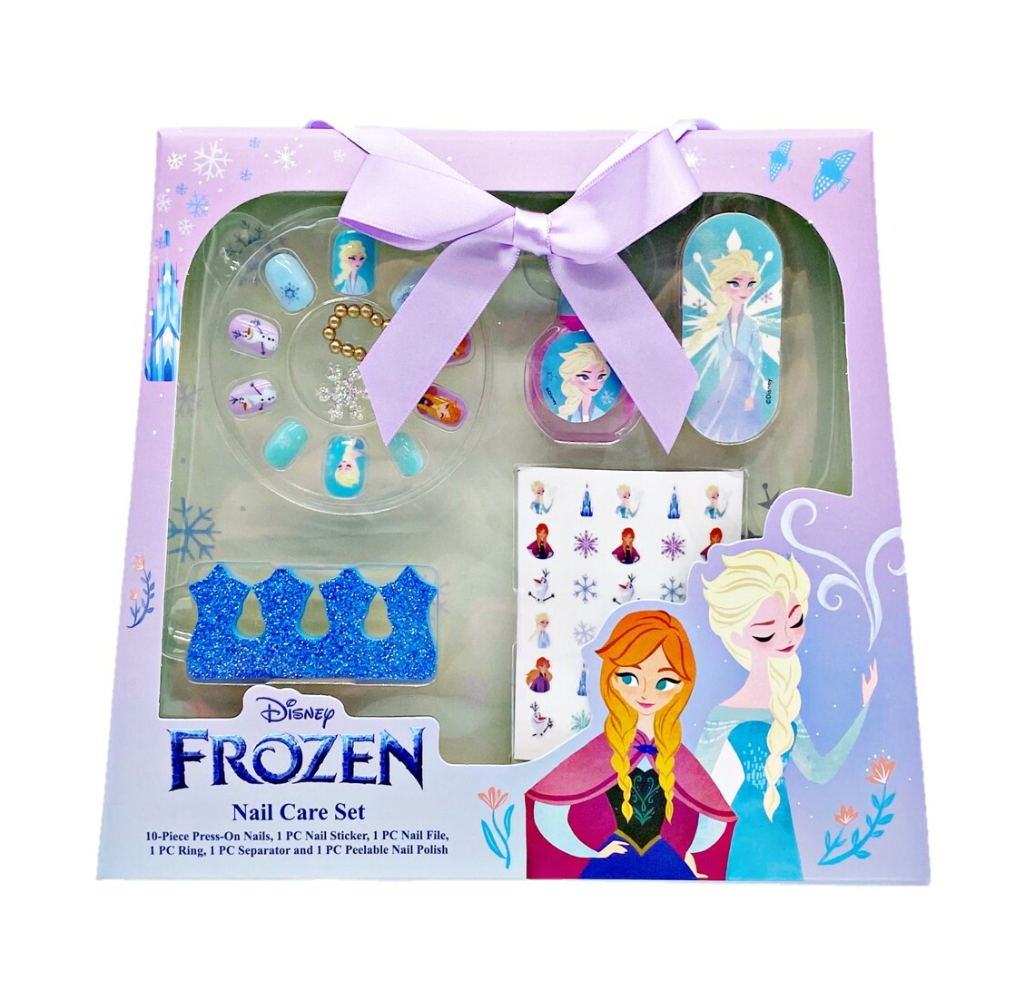 迪士尼魔雪奇緣|兒童指甲貼 化妝套裝