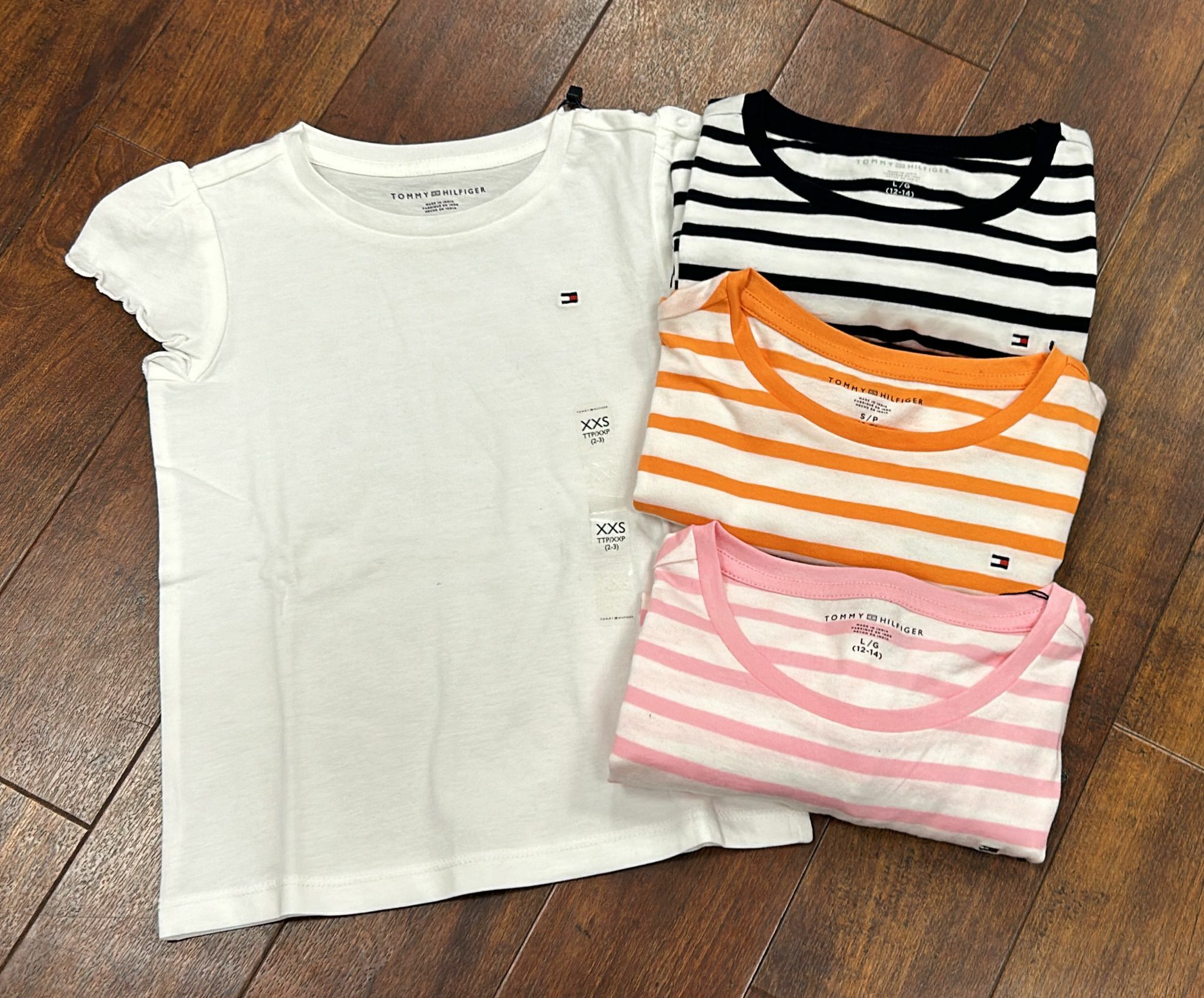 【現貨】Tommy Hilfiger L112290 女童短袖上衣