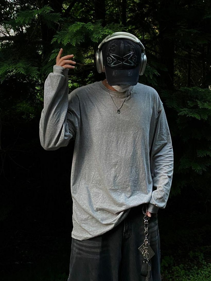 淨色長袖衫 GATHER-021T