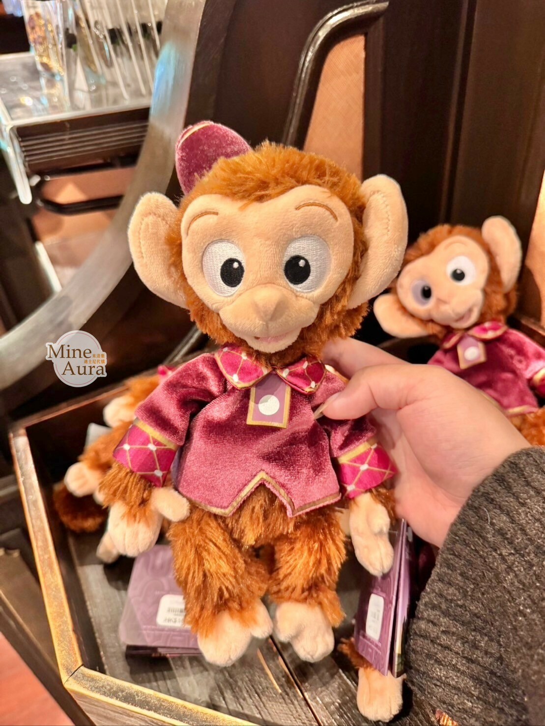 迷離莊園 小猴子阿拔 娃娃 玩偶 -香港迪士尼樂園