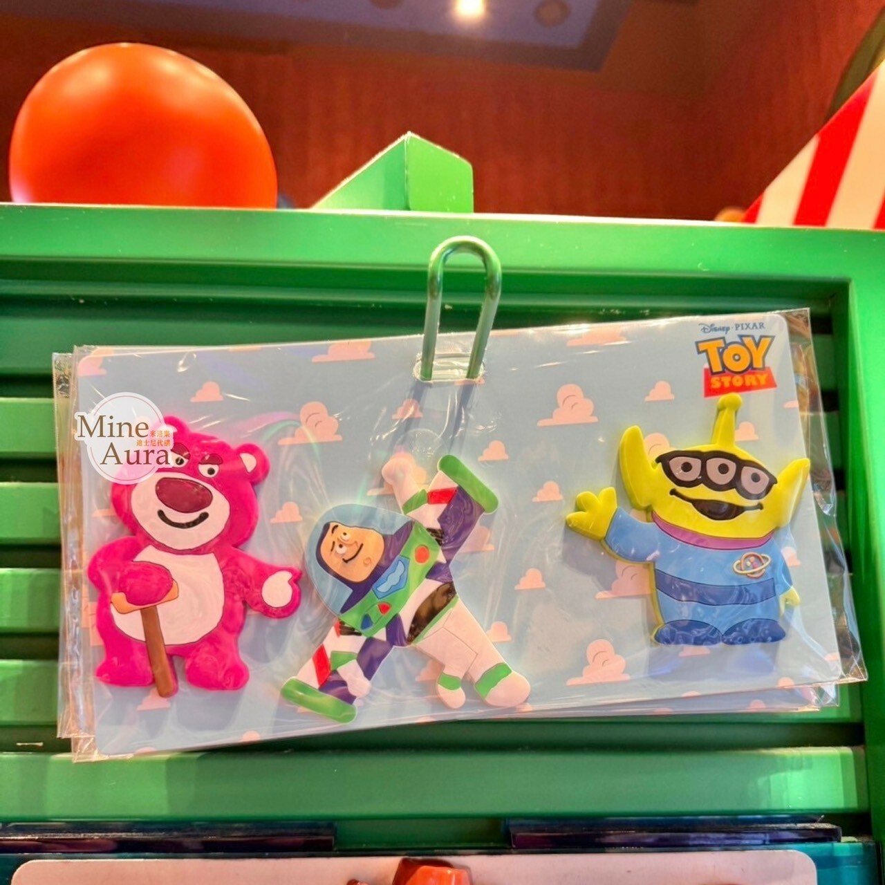 皮克斯 Pixar 玩心大發 系列 造型 磁鐵 冰箱貼 3入組 玩具總動員 Toy Story -香港迪士尼樂園