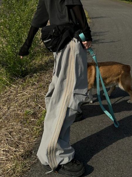 雙間可束腳鬆身褲 OWN-070P