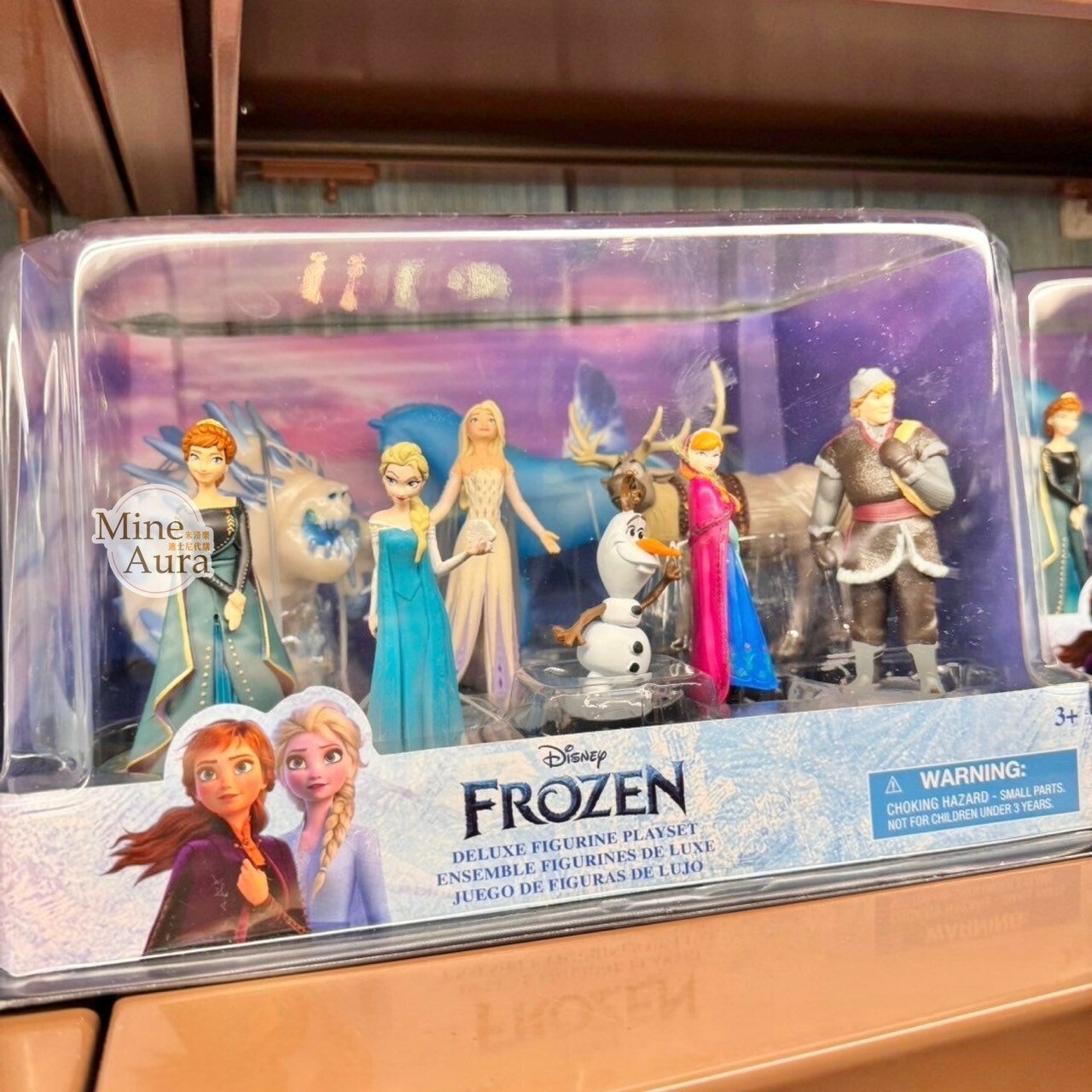 冰雪奇緣 Frozen 角色大集合 雪怪 公仔組 擺飾品 -香港迪士尼樂園