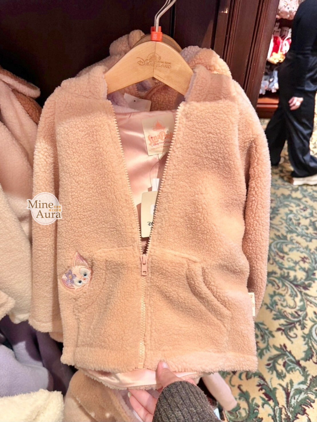 玲娜貝兒 Lina bell 立體耳朵連帽 造型 外套 -香港迪士尼樂園