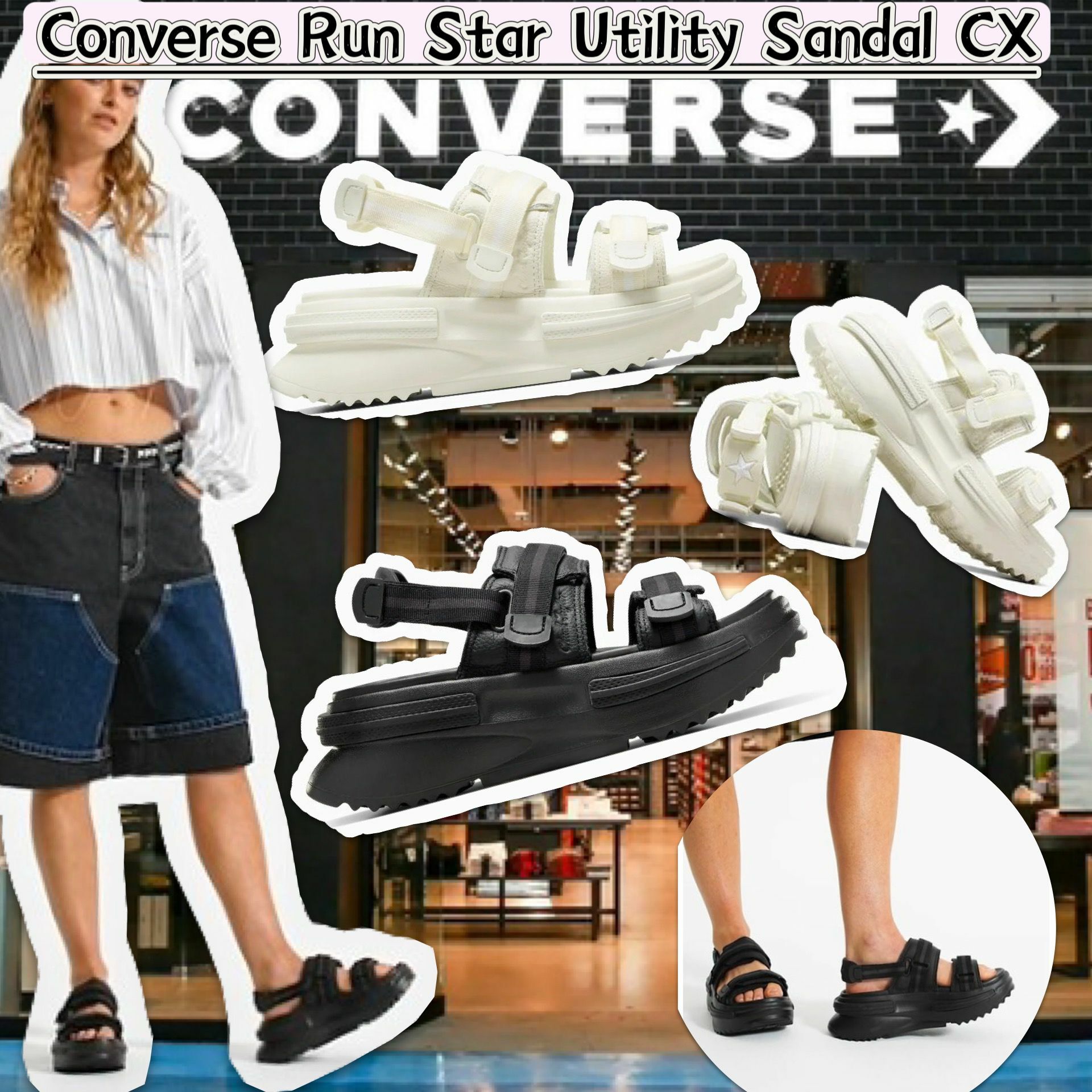 【預購】Converse Run Star G112215 女裝厚底鞋