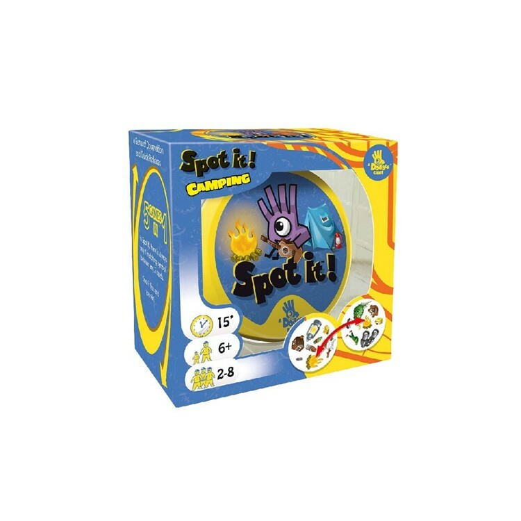 嗒寶: 露營篇 英文版桌遊 適合6歲以上  Dobble Camping