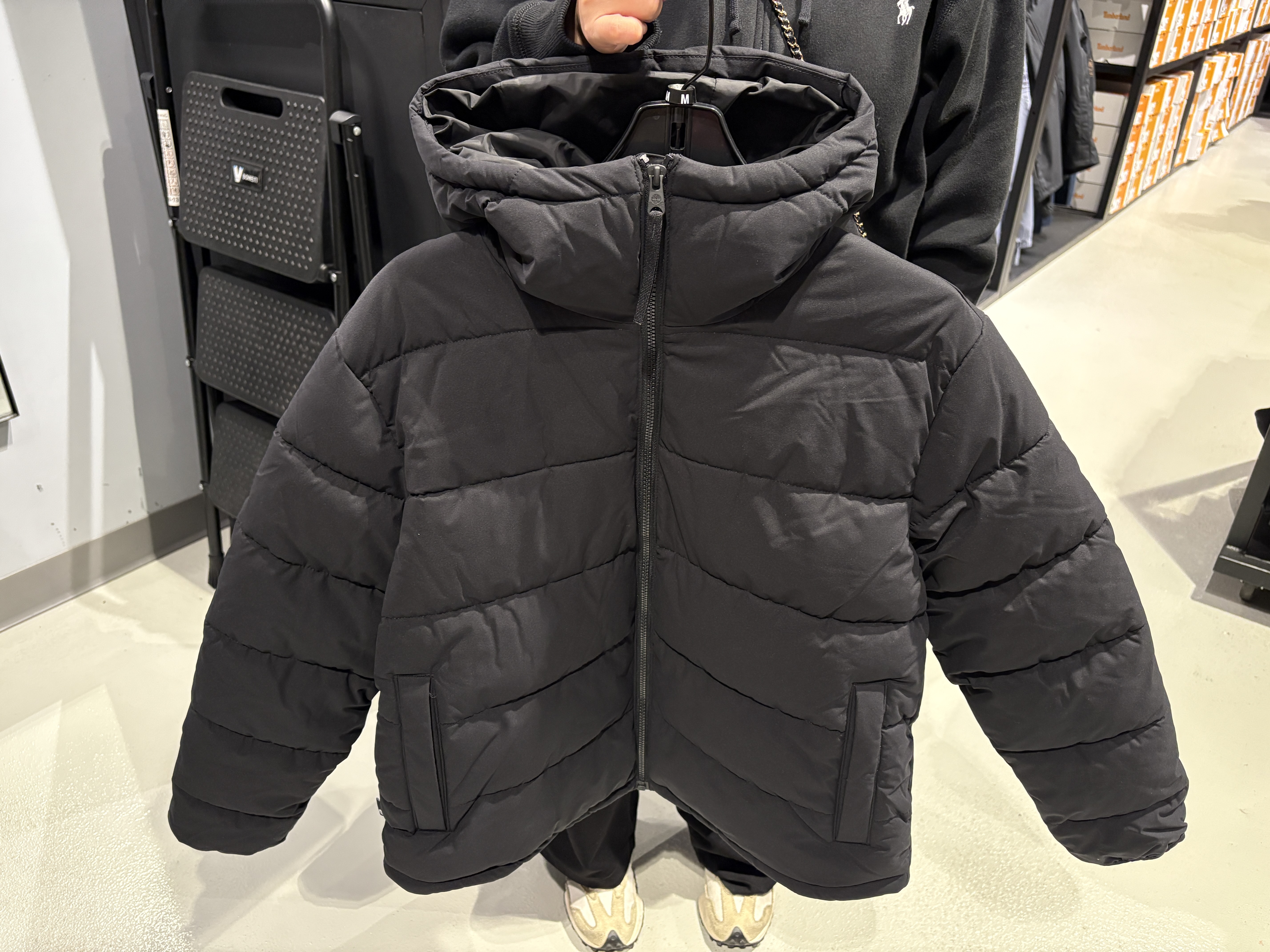 Timberland 女大人 PUFFER 防潑水面料 輕量 蓬鬆 鋪棉 保暖 連帽 外套 (3色)