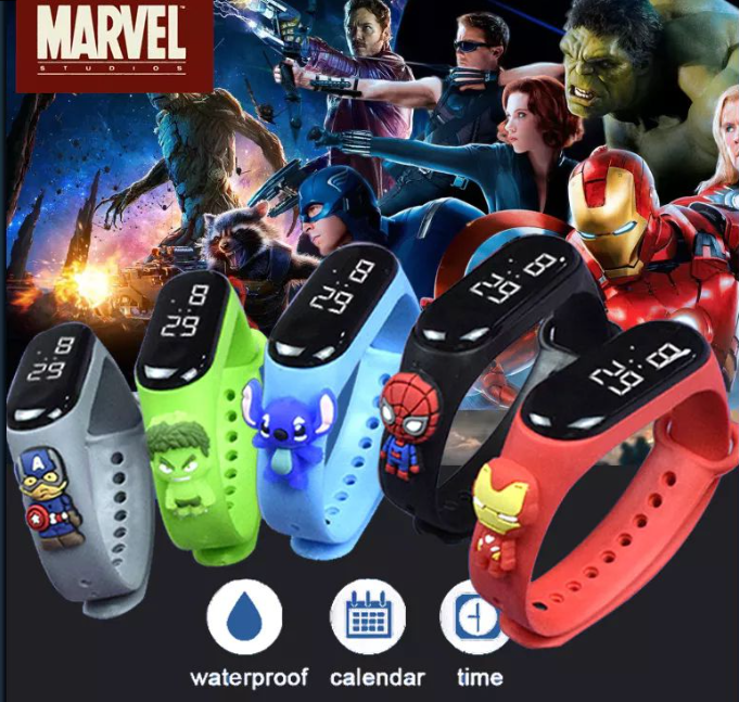 super hero 电子手表