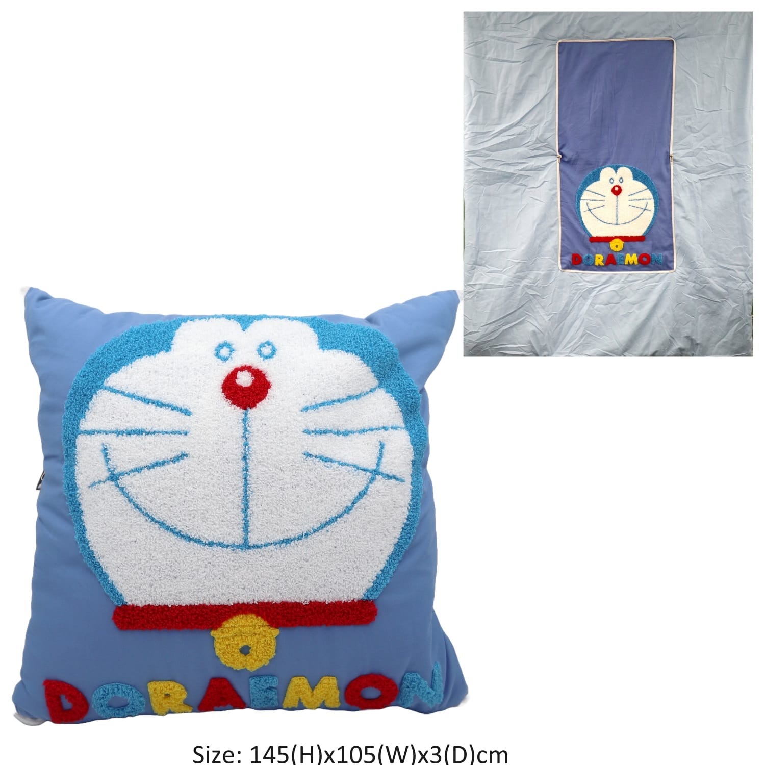 多啦A夢兩用毛毯