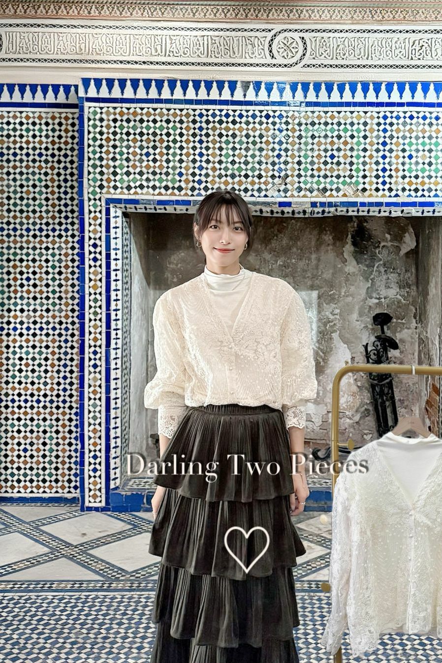 TOP#6621 🤍千金輕紗上衣