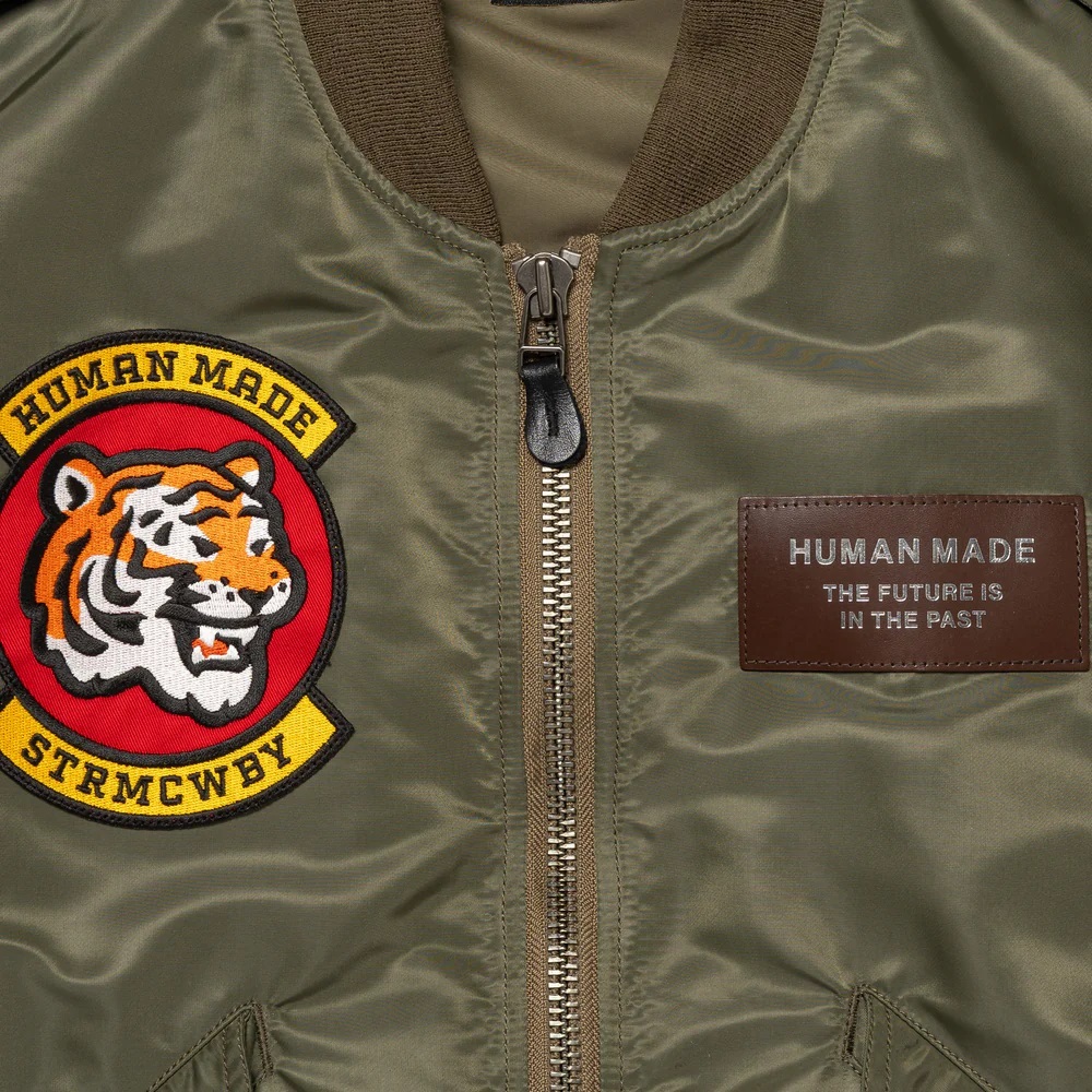 21SS HUMAN MADE FLIGHT JACKET ジャケット カーキ