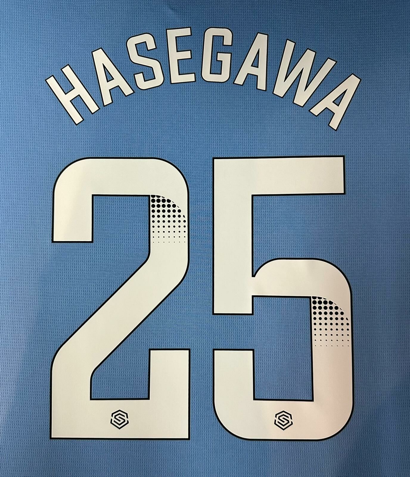 [印字] 曼城女子隊用印字 ( #25 長谷川 唯)