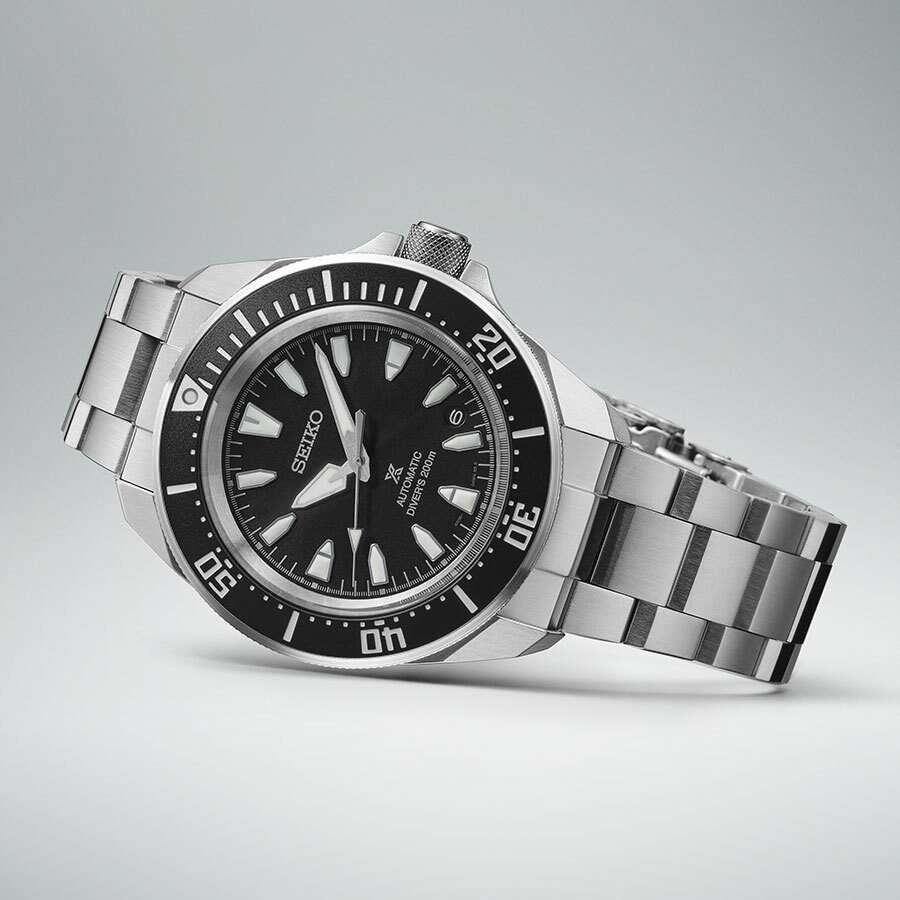 Seiko 精工 Prospex SBDY131 / SRPL13K1 Black Dial Automatic Diver 200M Stainless Steel Watch 黑色錶盤 自動潛水員 200M 不鏽鋼手錶