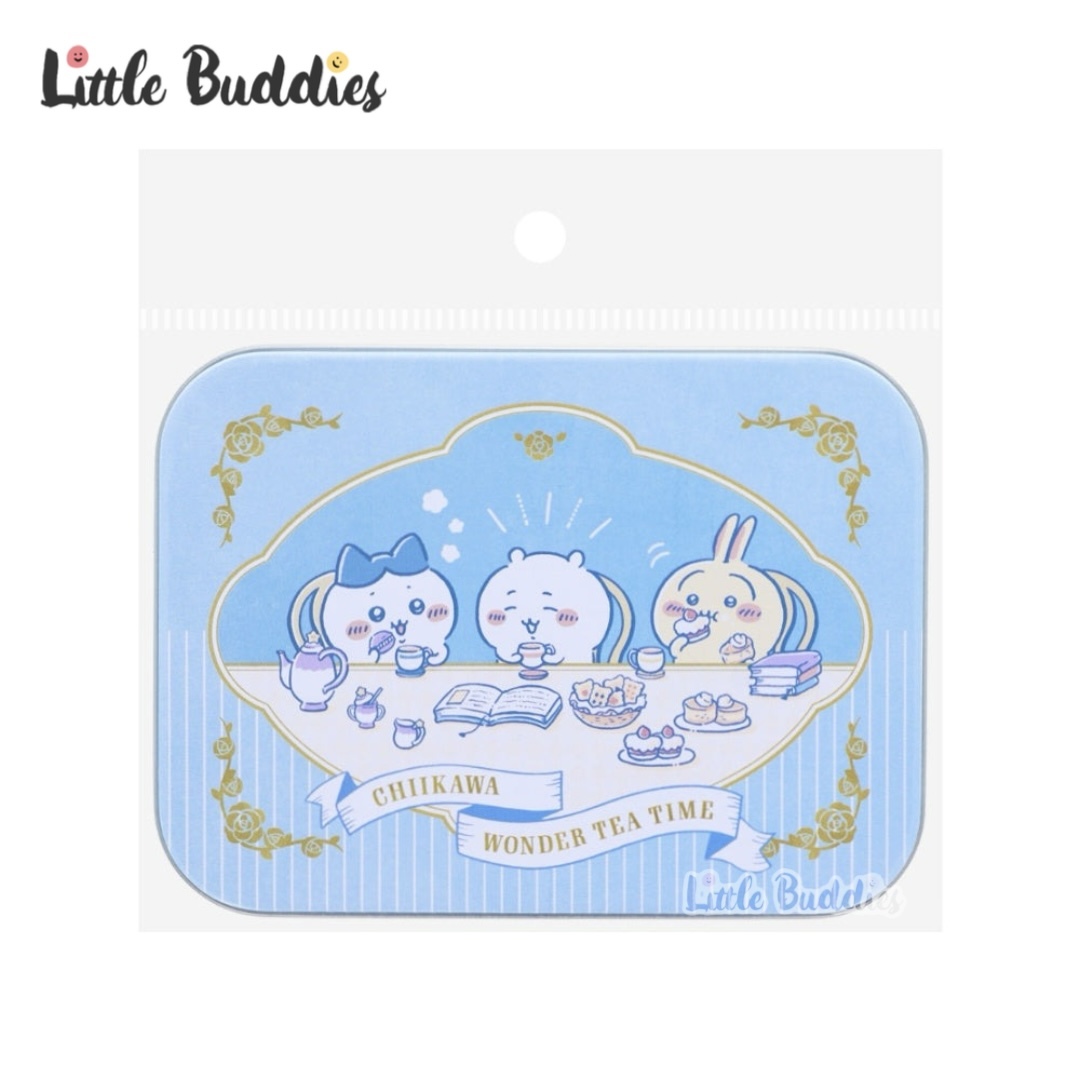 日本 chiikawa 吉伊卡哇 Wonder Tea Time系列 - 儲物鐵盒連Memo紙 (30入)