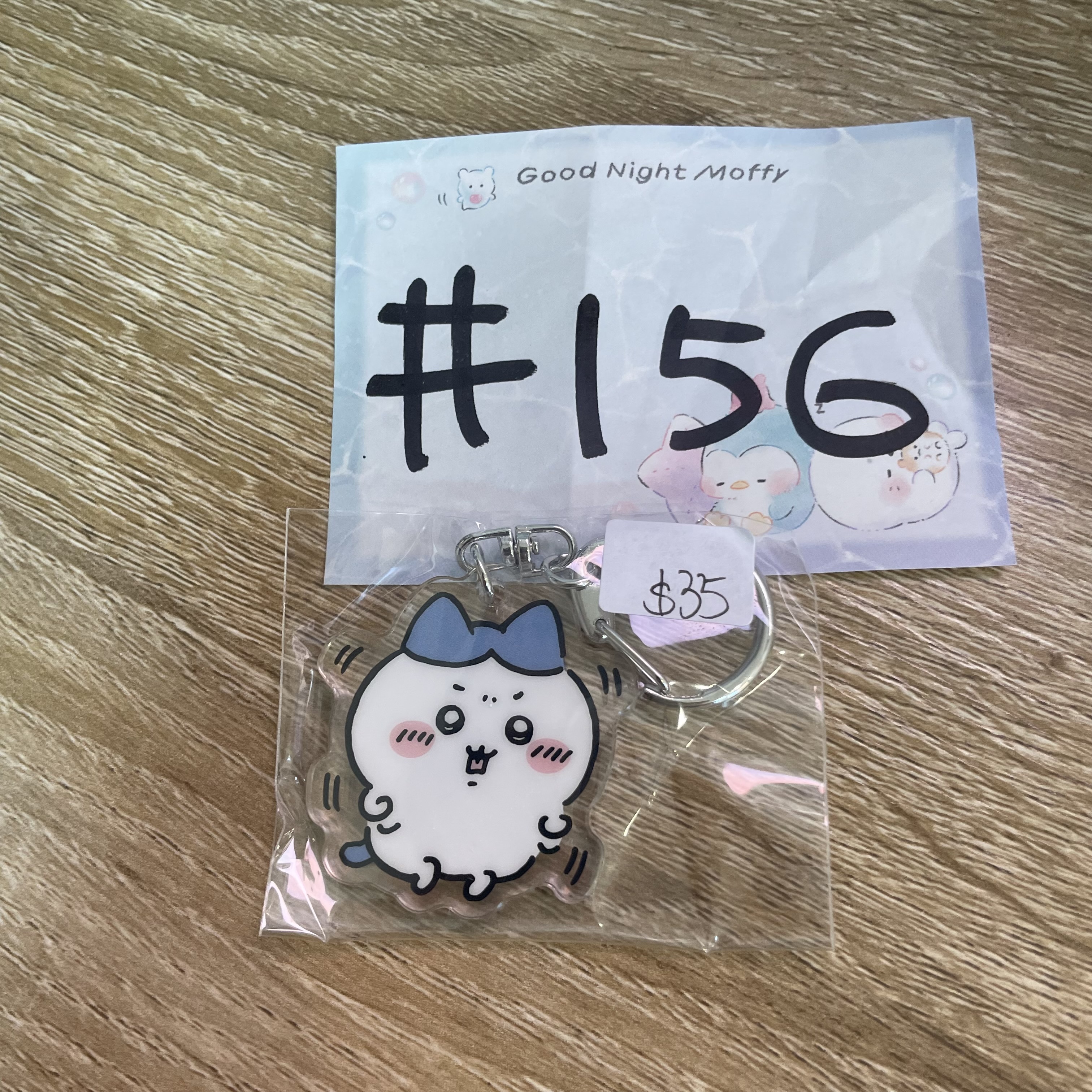 CHIIKAWA   八字貓 掛件  #156