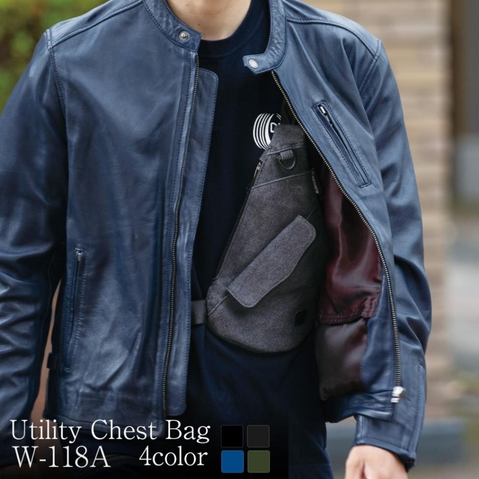 DEGNER W-118A 絨布黑 單肩背包