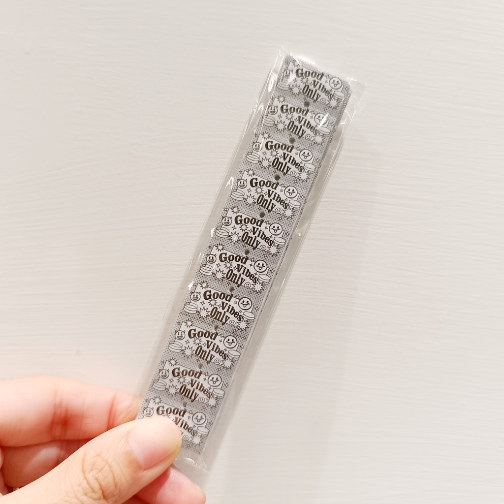 安安．標籤機貼紙膠帶捲 Good Vibes Only <整捲/分裝100張>